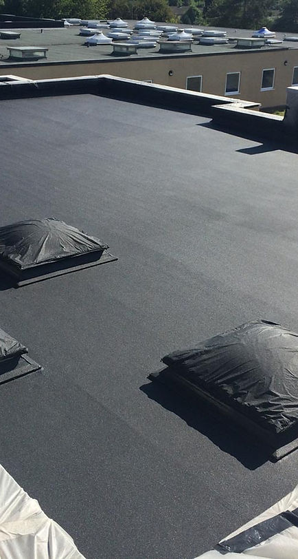 Polyurea Flat roof liner