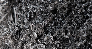 metal scrape pieces