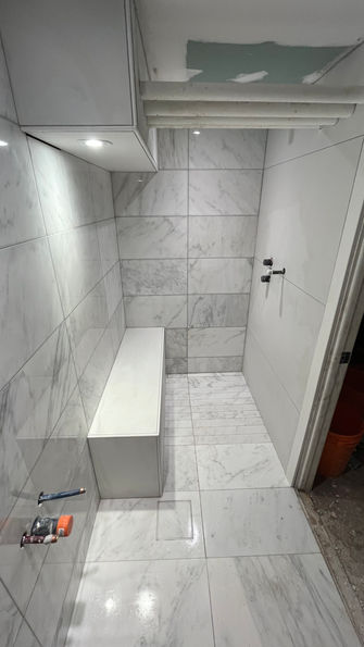 salle de bain rénovée