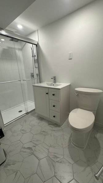 salle de bain rénovée