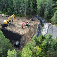 chantier de construction