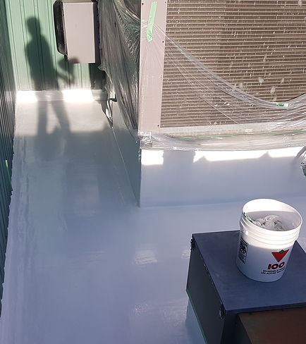 Church flat roof restoration and liner install in Kitchener Waterloo www.rubberit.ca.jpg