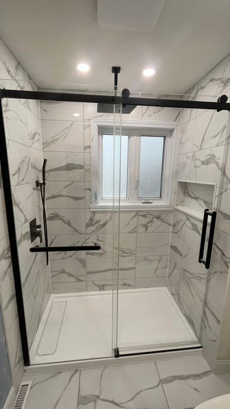 salle de bain rénovée