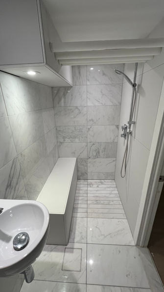 salle de bain rénovée