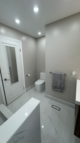 salle de bain rénovée