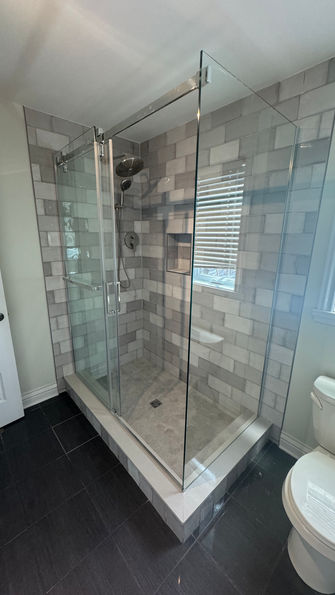 salle de bain rénovée