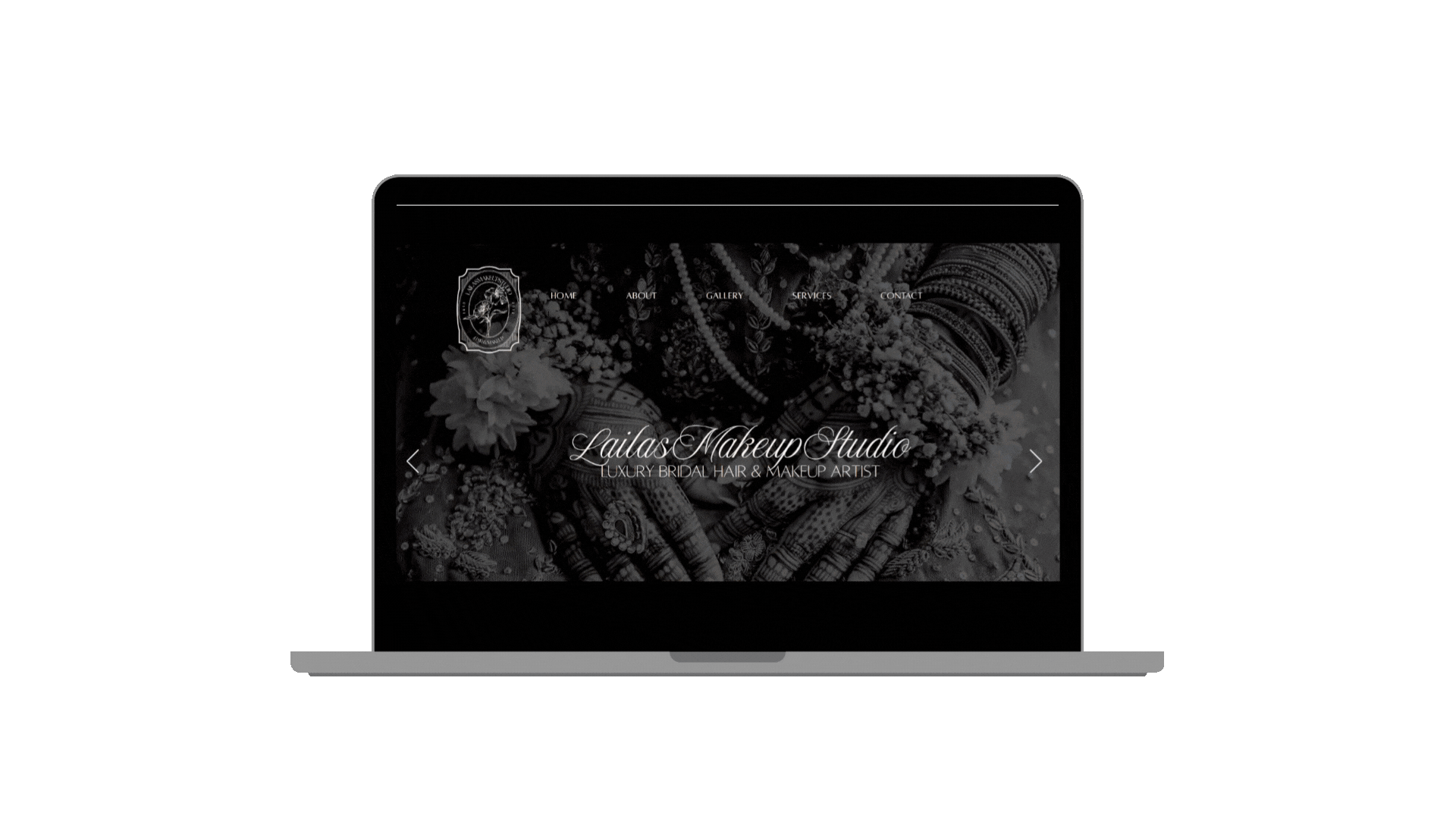 gif of lailas website.gif