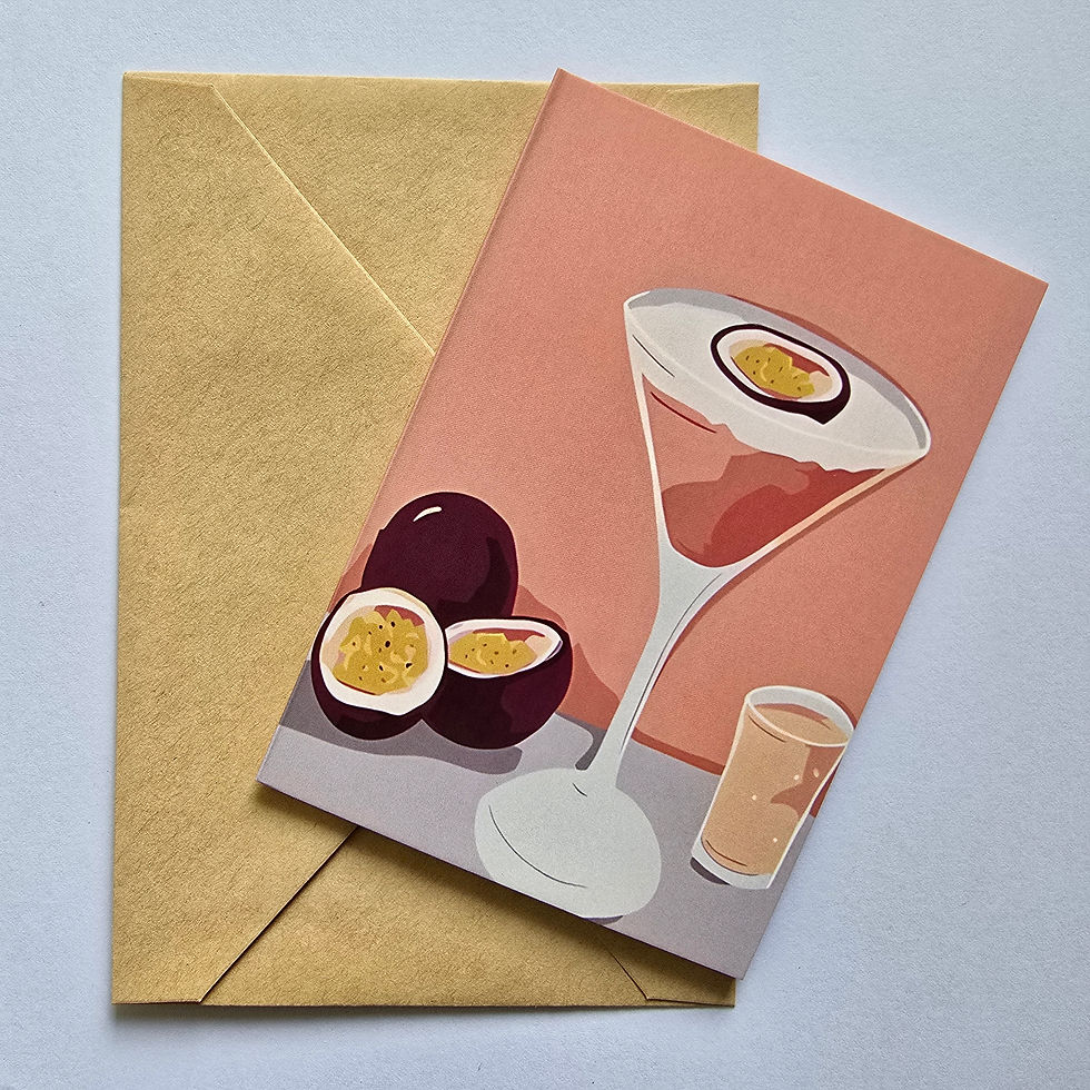 Thumbnail: Drinks Greeting Cards with Envelope