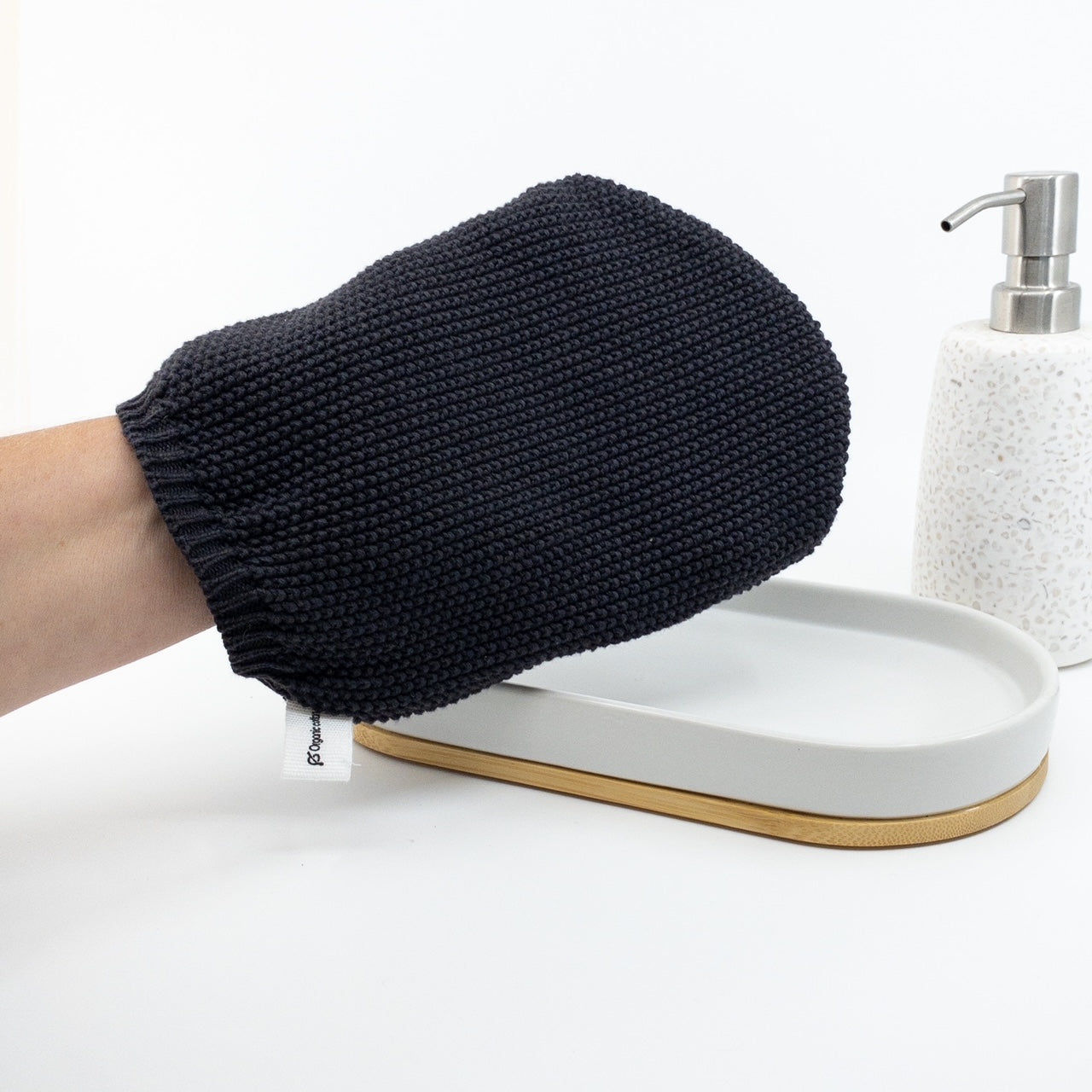 Ecovask NZ - Wash Mitt -Poppy Seed
