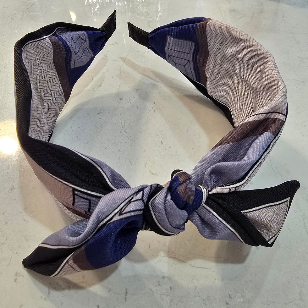 Thumbnail: Silk Bow Knot Headband