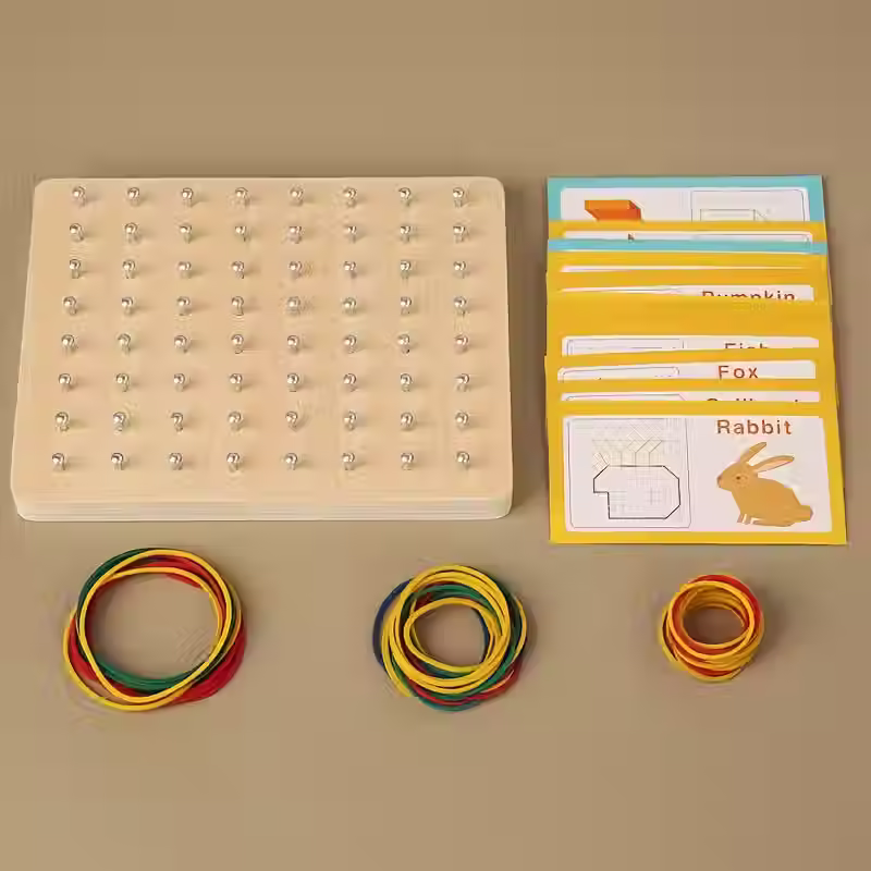 Thumbnail: Small Wooden Nail Board