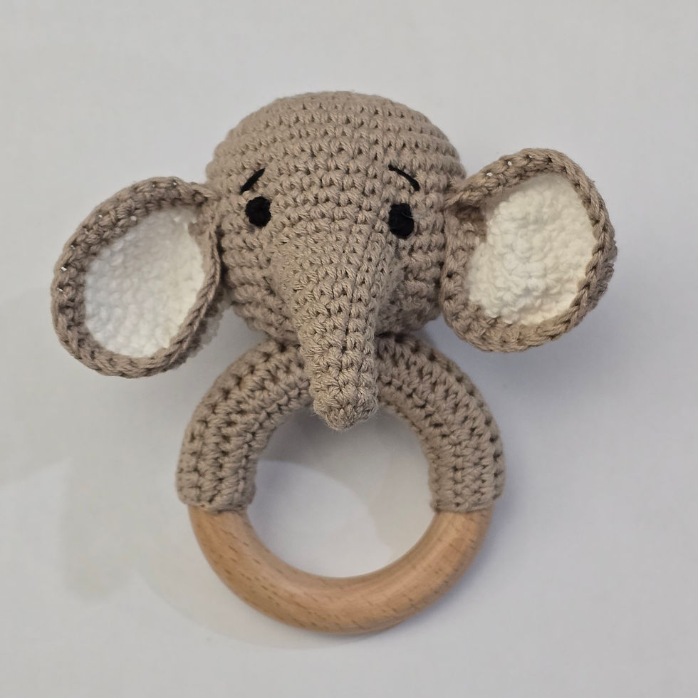 Thumbnail: Crochet Animal Baby Rattles