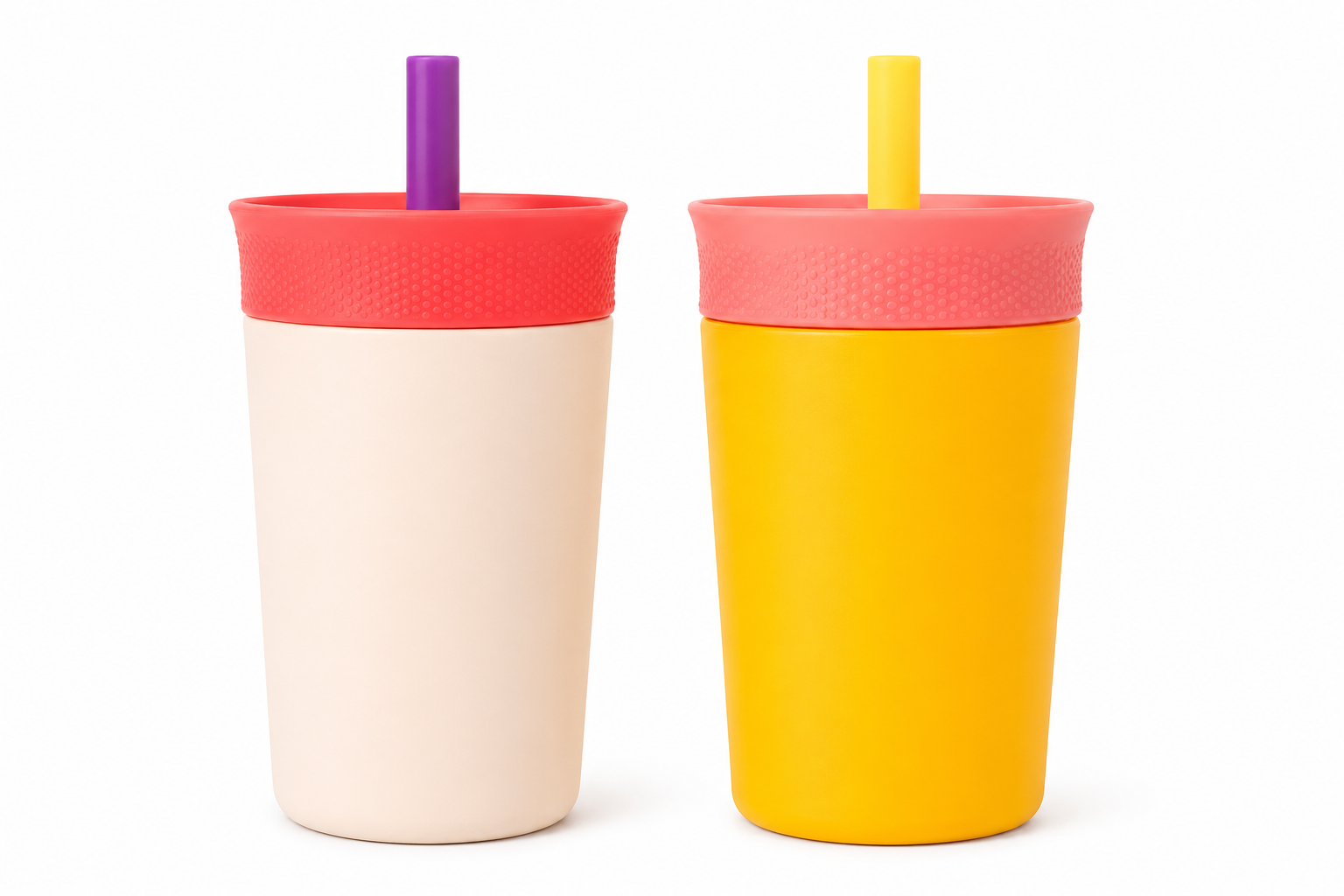 Kids Leak Proof Insulated Tumbler with Straw - 350ml