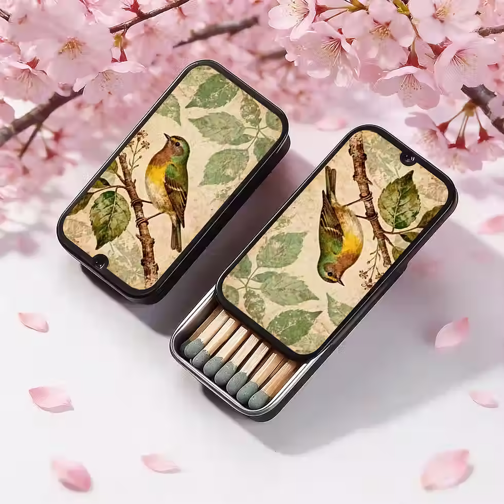 Thumbnail: Bird - Metal Matchbox