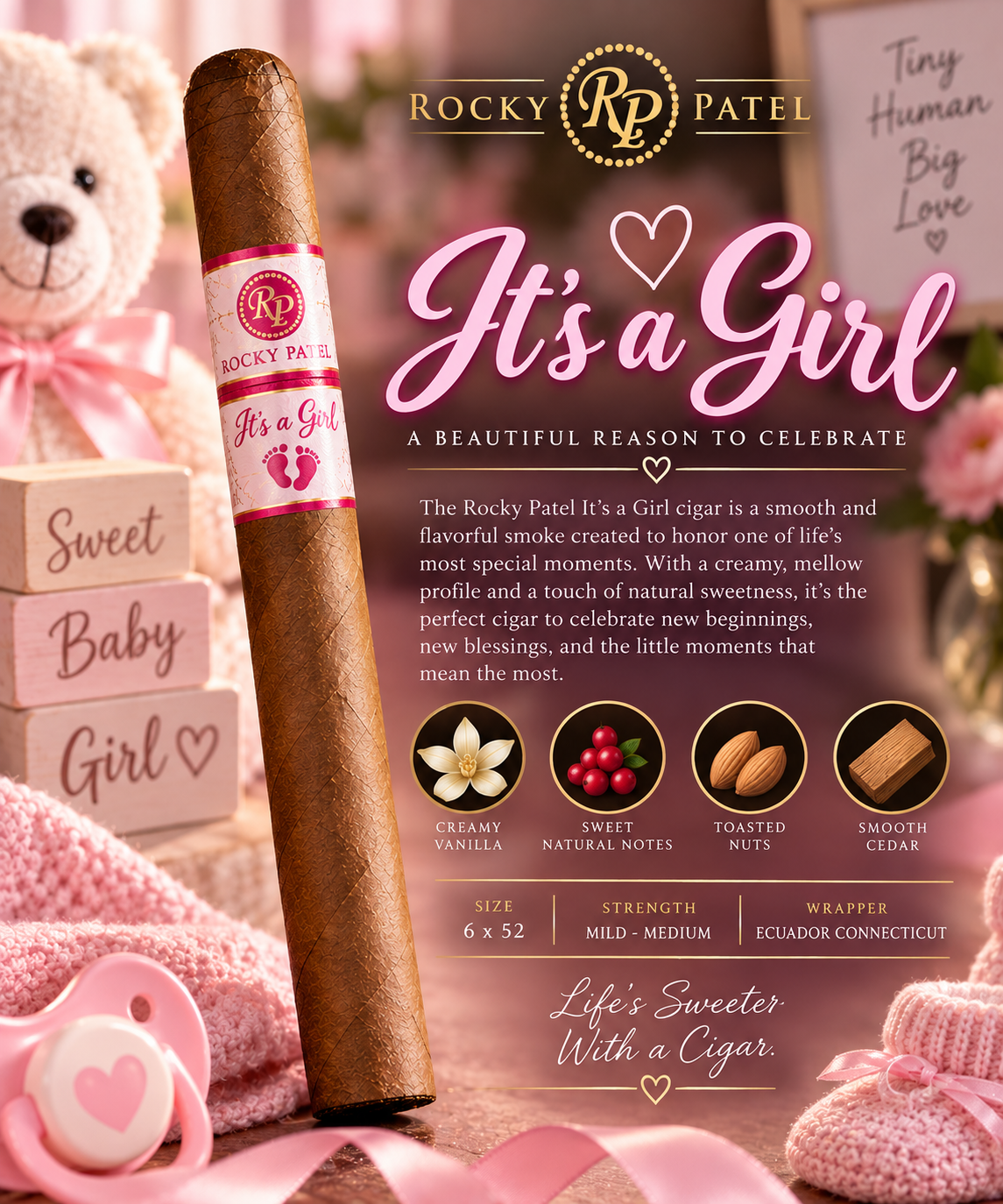 Rocky Patel, It's a Girl