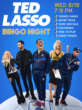 Ted Lasso themed Bingo Night