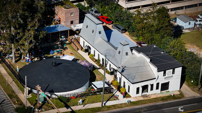 Aerial view of Old City Waterworks.