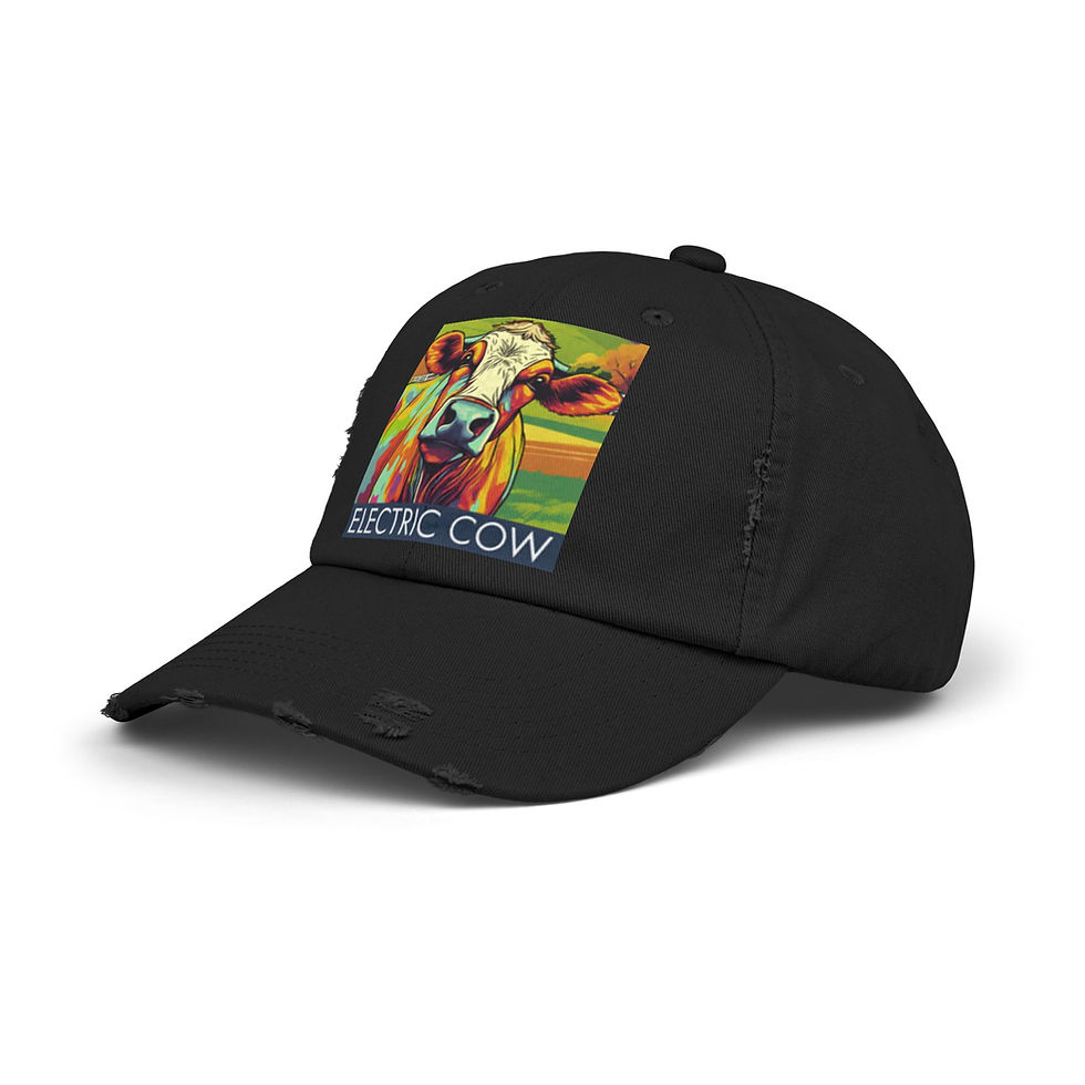 Thumbnail: Unisex Distressed Cap