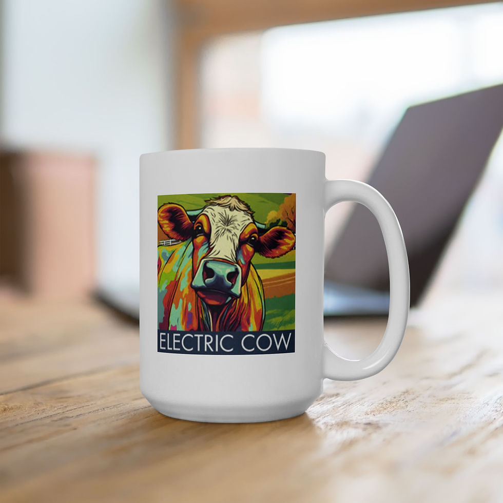Thumbnail: "The Moog" Ceramic Coffee Mug, (11oz, 15oz)
