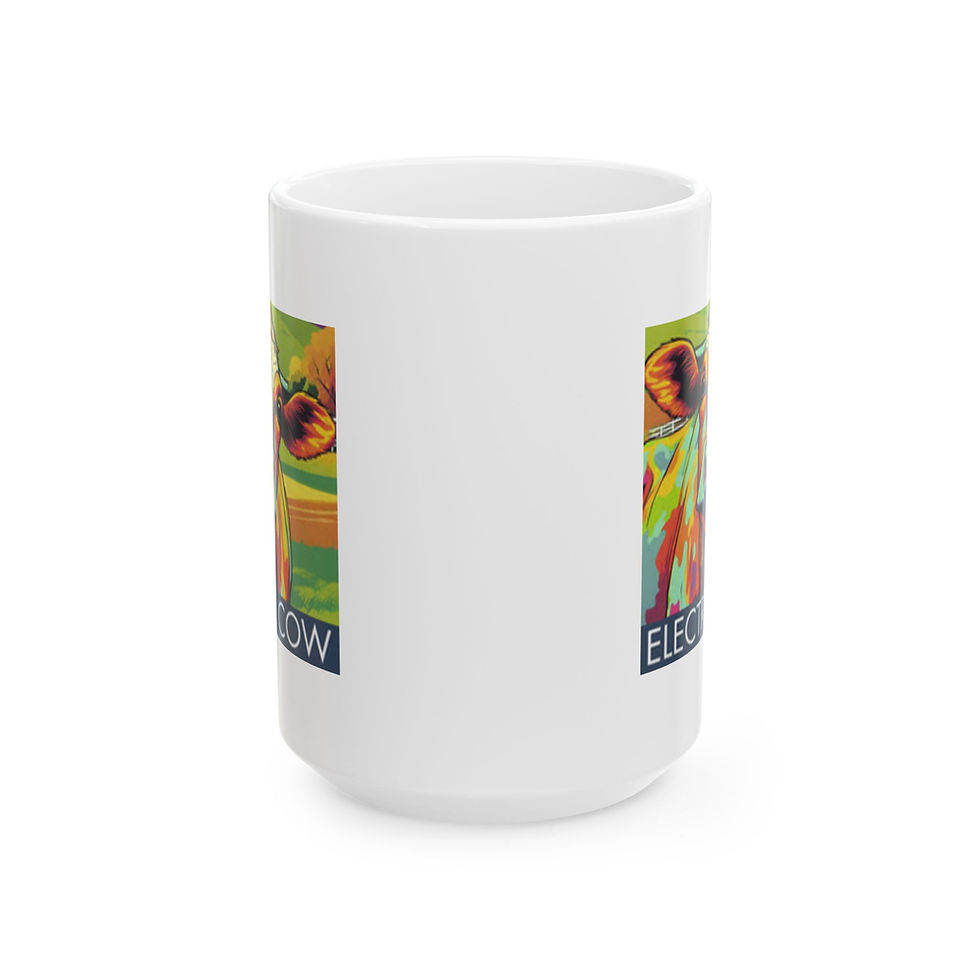 Thumbnail: "The Moog" Ceramic Coffee Mug, (11oz, 15oz)