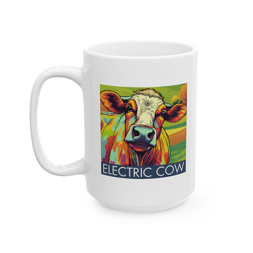 Thumbnail: "The Moog" Ceramic Coffee Mug, (11oz, 15oz)