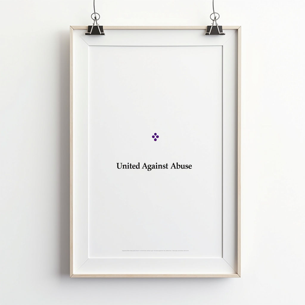 United Against Abuse Poster