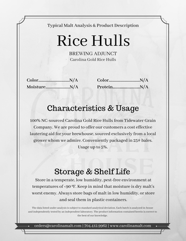 Rice Hulls