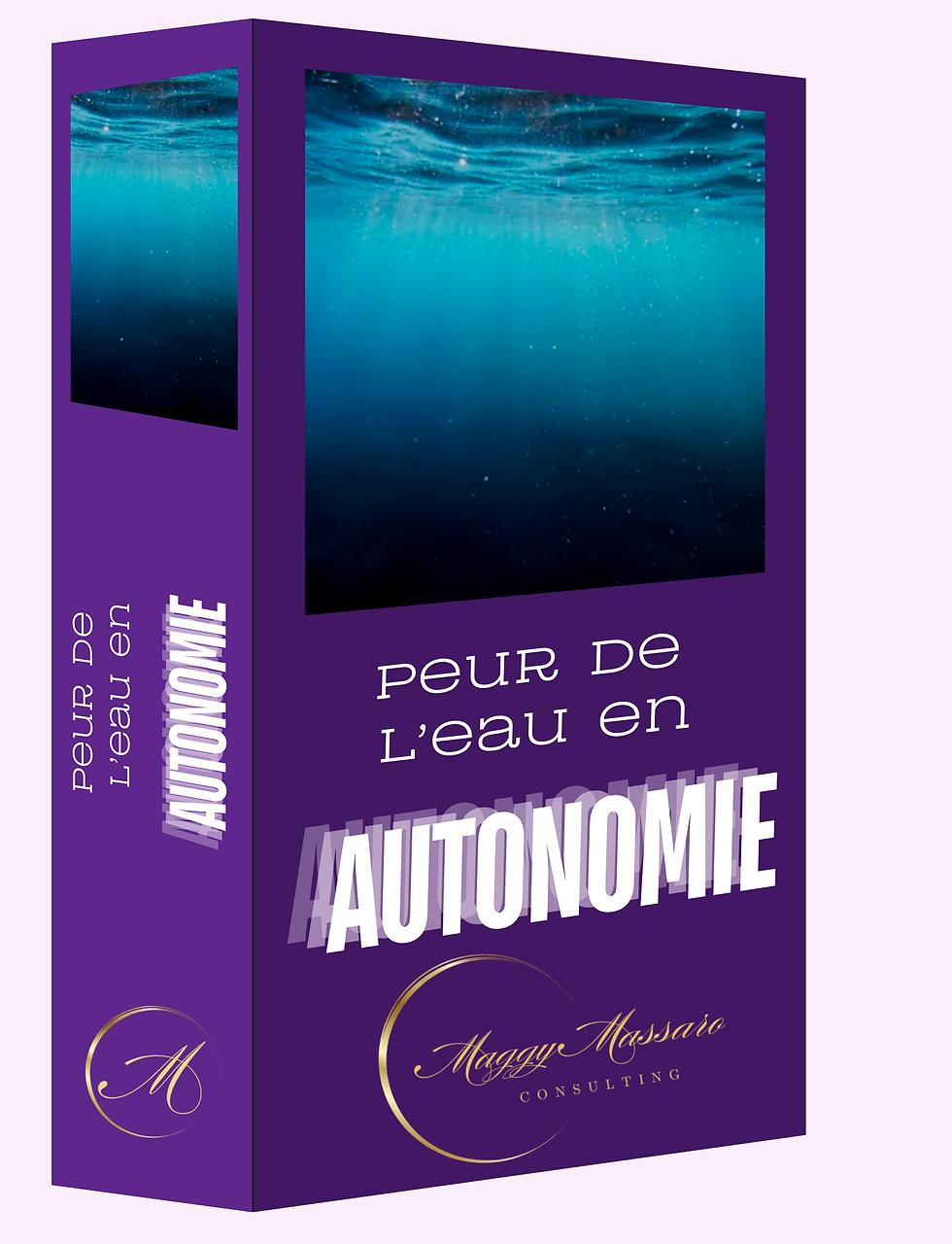 Pack Peur de l'eau en autonomie avec la mer vue du fond vers le ciel