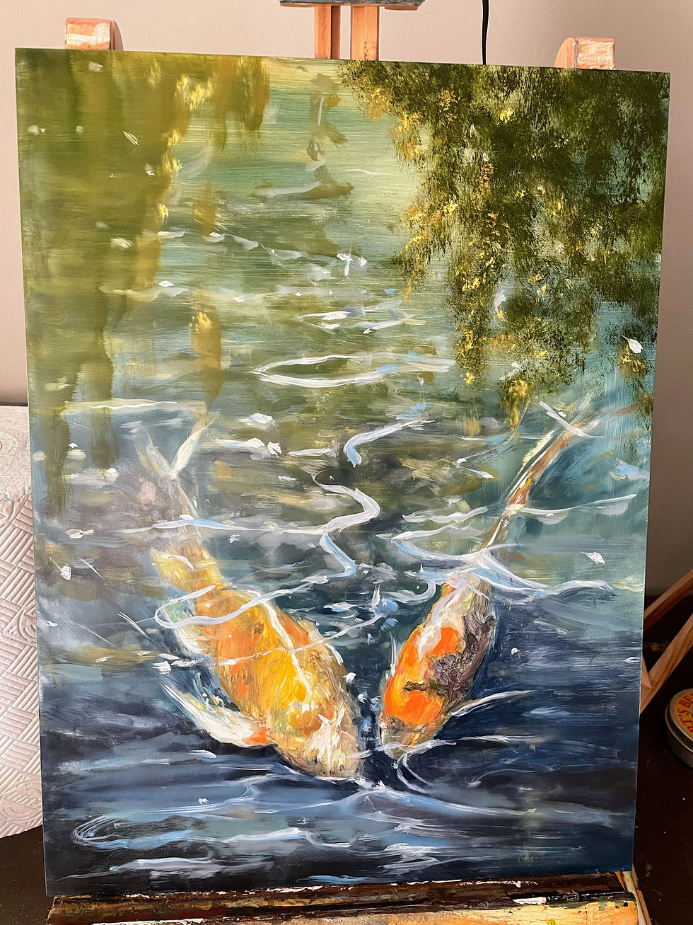 Kissing Koi