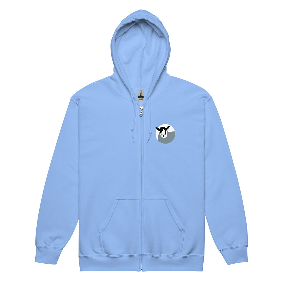 Thumbnail: Support Your LYS - Unisex heavy blend zip hoodie