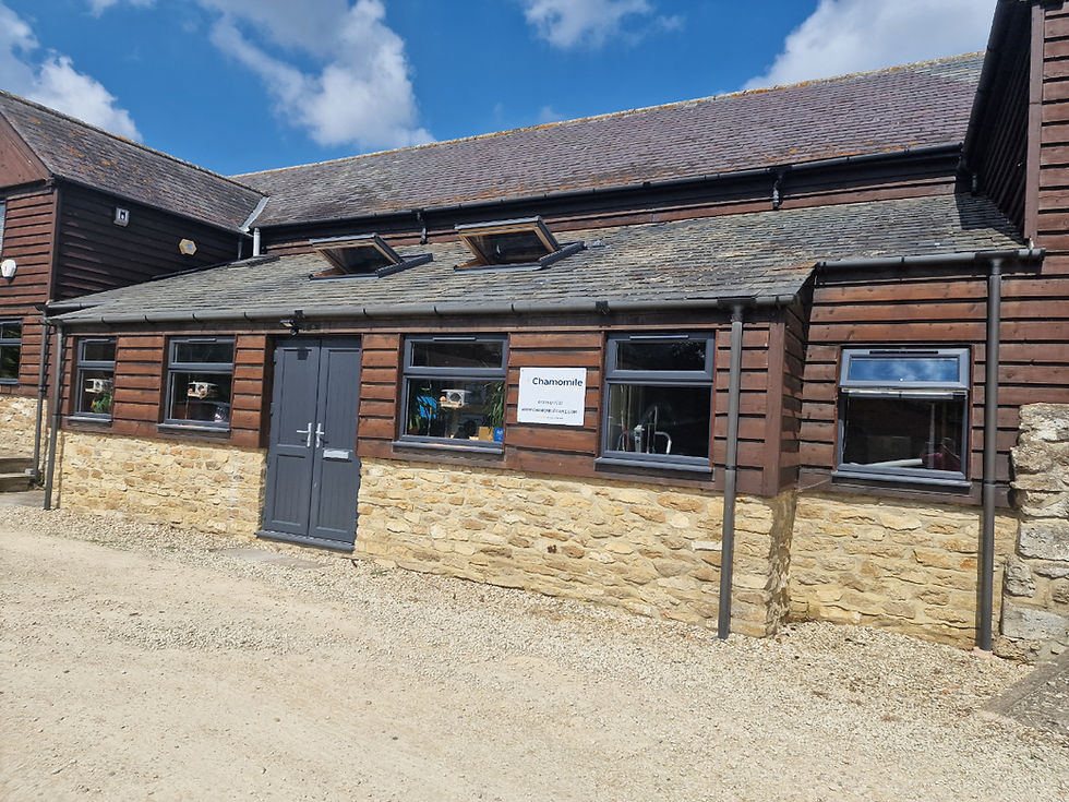 Chamomile Care office at Home Farm Barns.