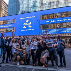 Acast starts trading on the Nasdaq 