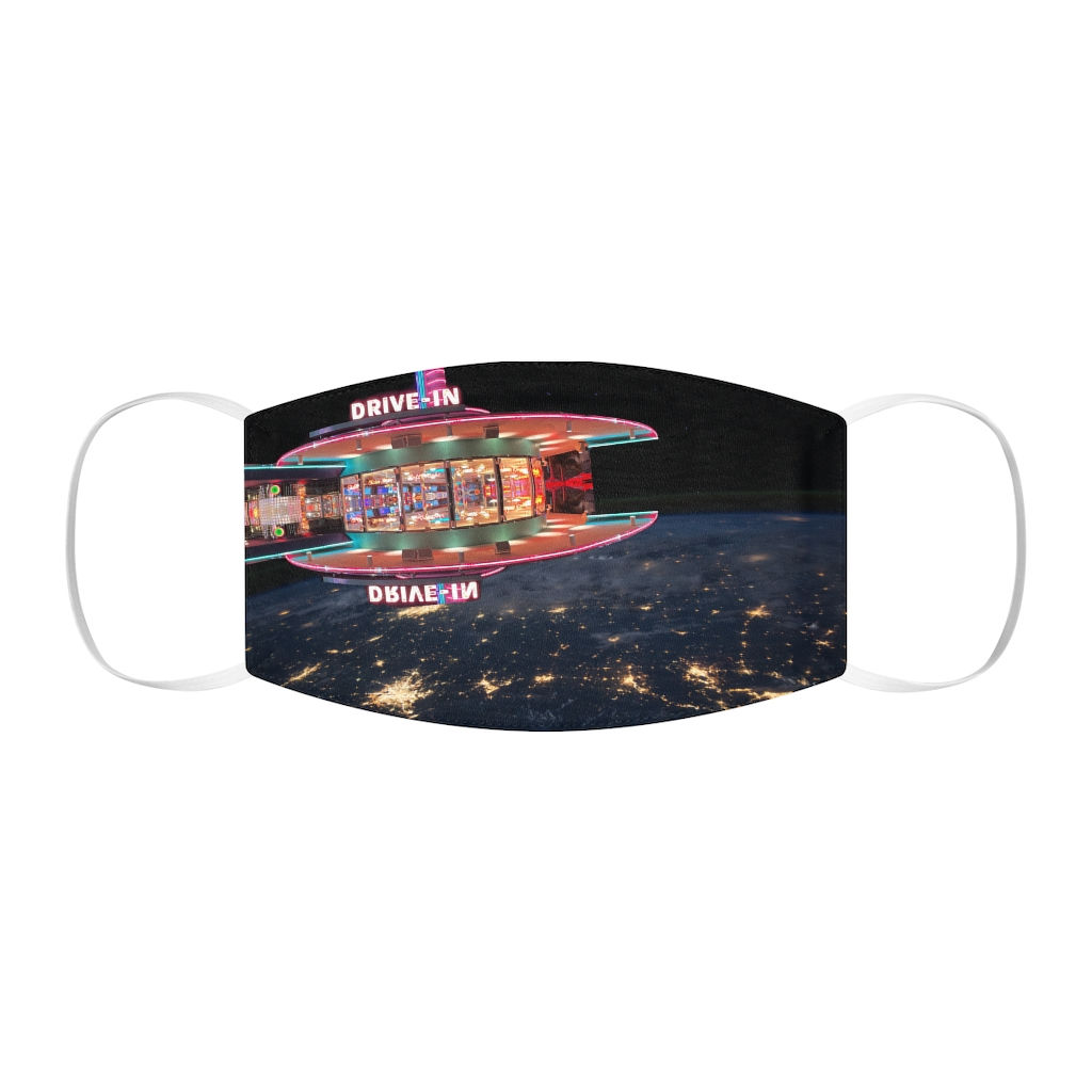 Space Diner - Snug-Fit Polyester Face Mask