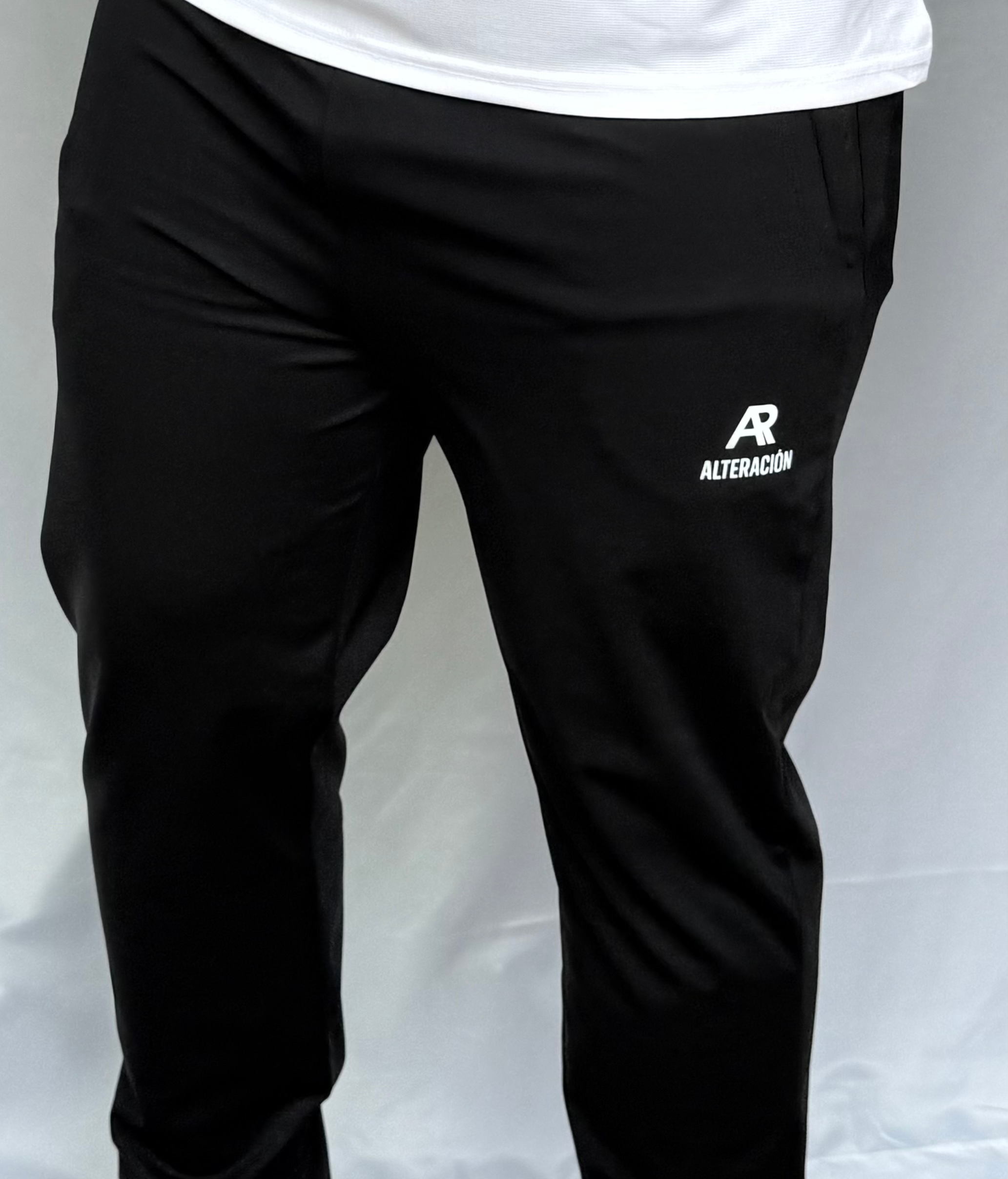 Onyx Black Track Bottoms