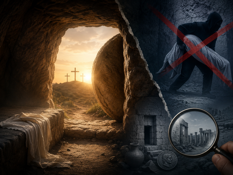 The Empty Tomb and the Great Heist: Why the "Stolen Body" Theory Fails the Test of History