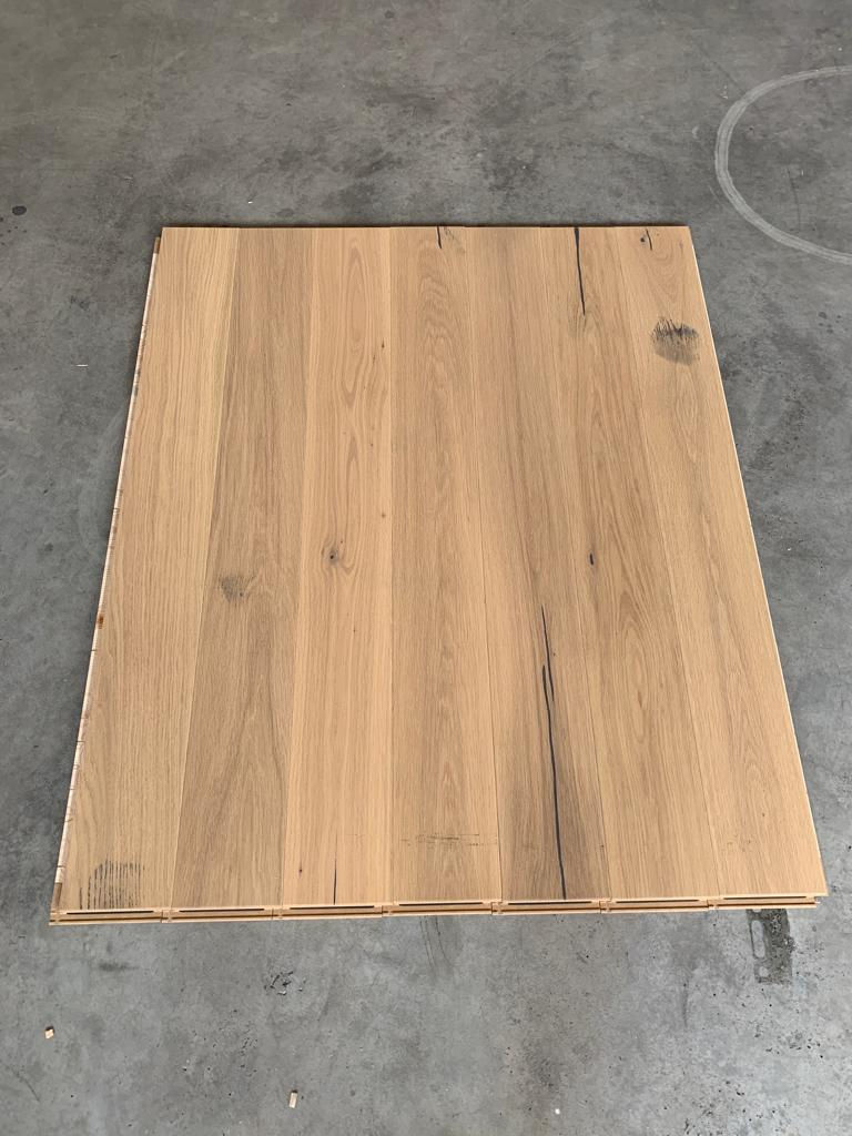 Miniatura: Stock  36,8mq Plancia Rovere Spazz/Vern SECONDA SCELTA 14x130x1100mm Cod-1586