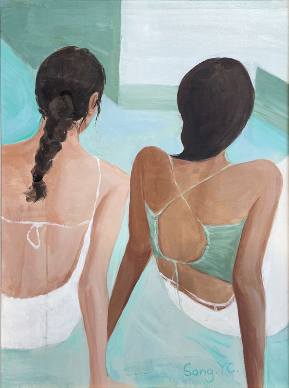 Jane and Lily | Acrylic
