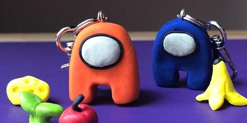 Zoom craft class series: Among Us Inspired Keychains