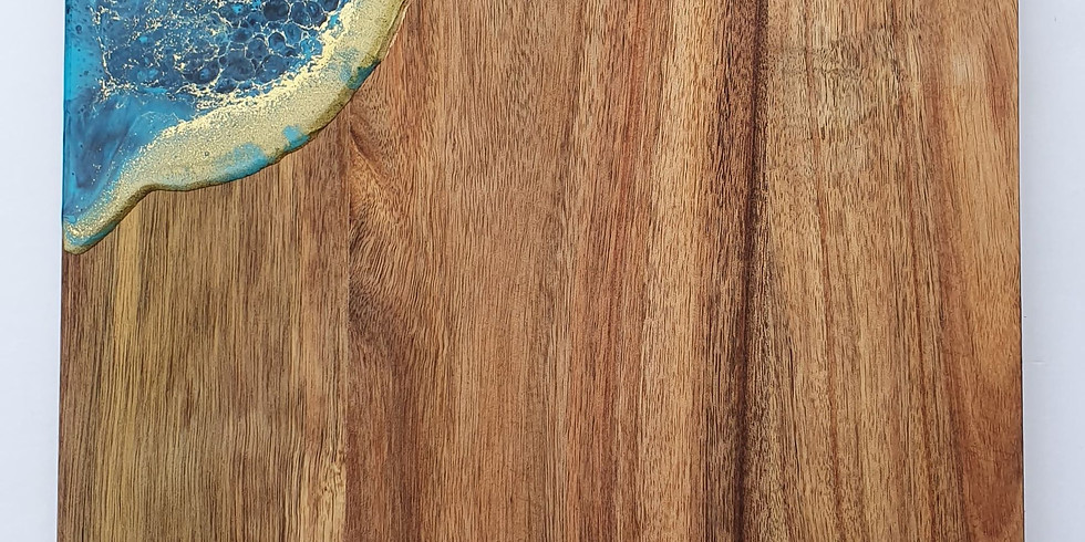 Resin Square Cheeseboard Workshop