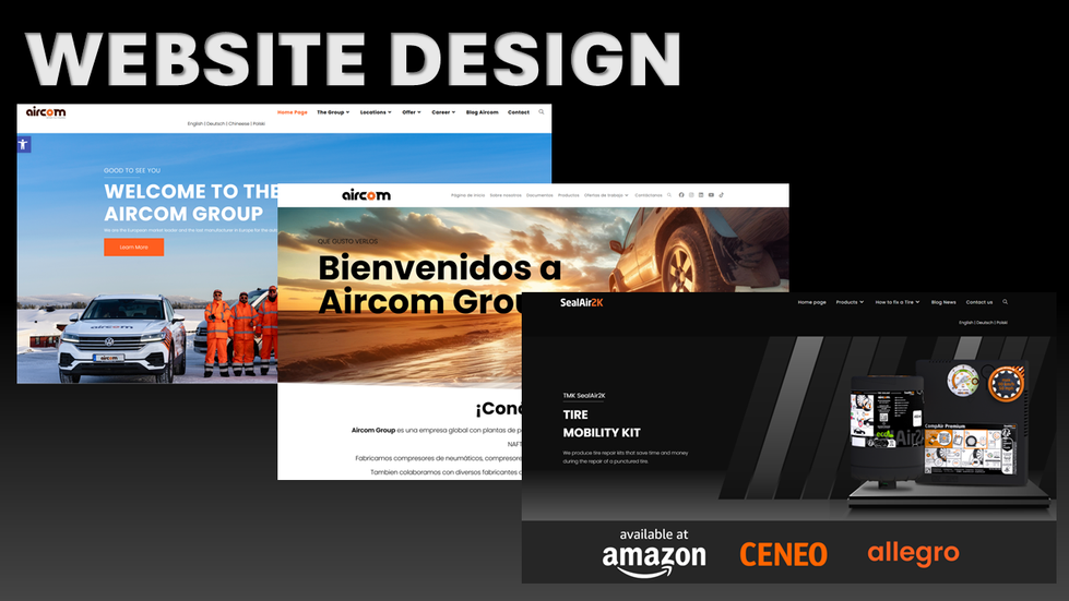 website design