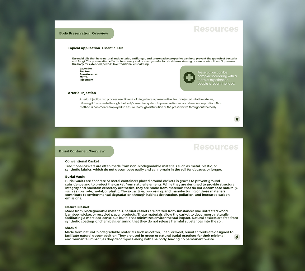Thumbnail: Eco-Conscious End of Life Planner - Printer Friendly