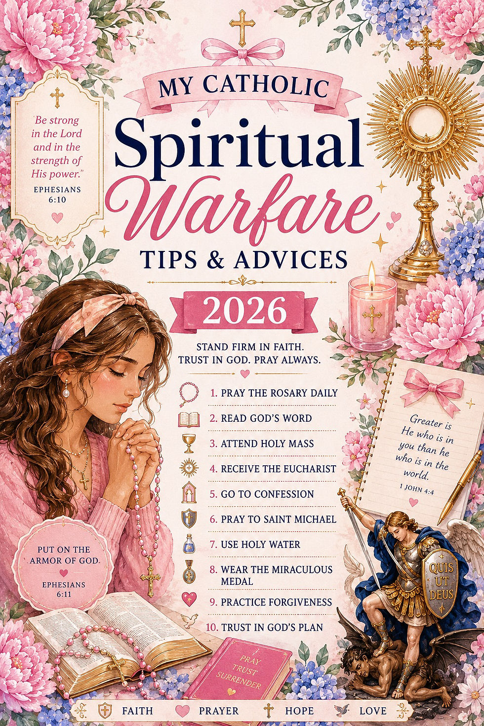 Catholic Spiritual Warfare Tips & Advices for 2026