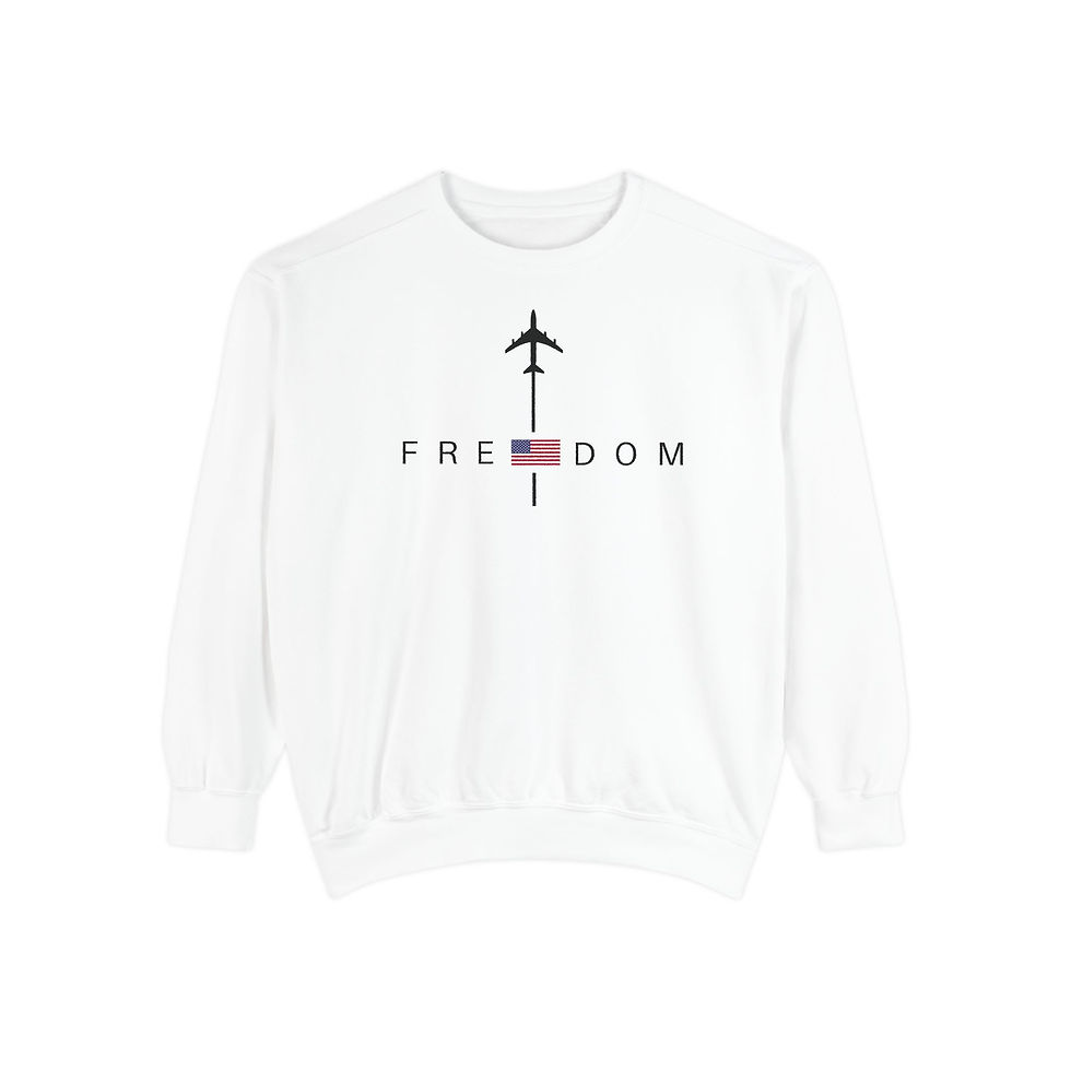 Thumbnail: Freedom-Patriotic Aviation Sweatshirt 