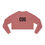 Thumbnail: Chic Women's Cropped CDG Paris Sweatshirt 