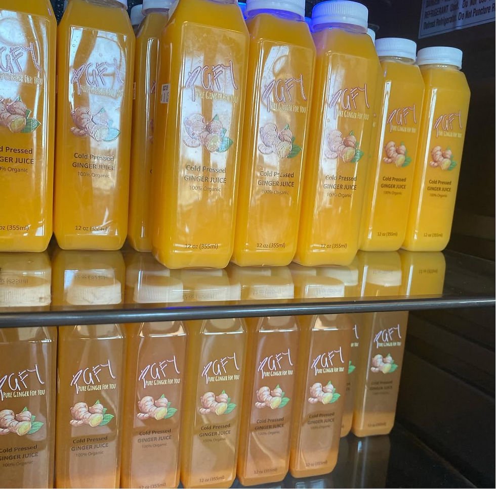 Ginger apple &ginger orange