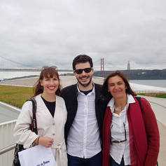 with Gabi and Santi, UK