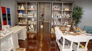 Pomona Arts Colony gift shop interior