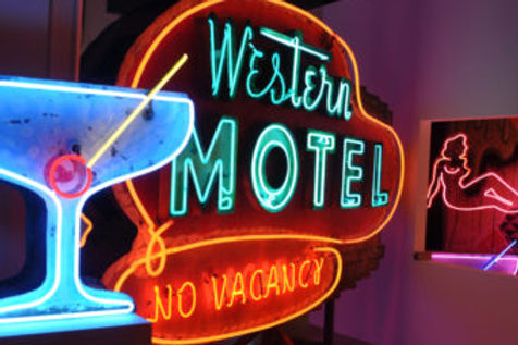 The Museum of Neon Art encourages learning, curiosity and expression through the preservation, collection and interpretation of neon, electric and kinetic art. We are proud to house the warehouse storage of our Glendale based Museum at the Pomona Packing Plant. Sign up for our newsletter to find out about our public warehouse days.