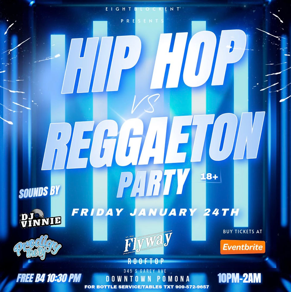 Hip Hop vs Reggaeton Party