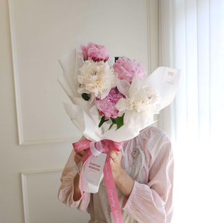 Peony season ช่อดอก พีโอนี โบตั๋น